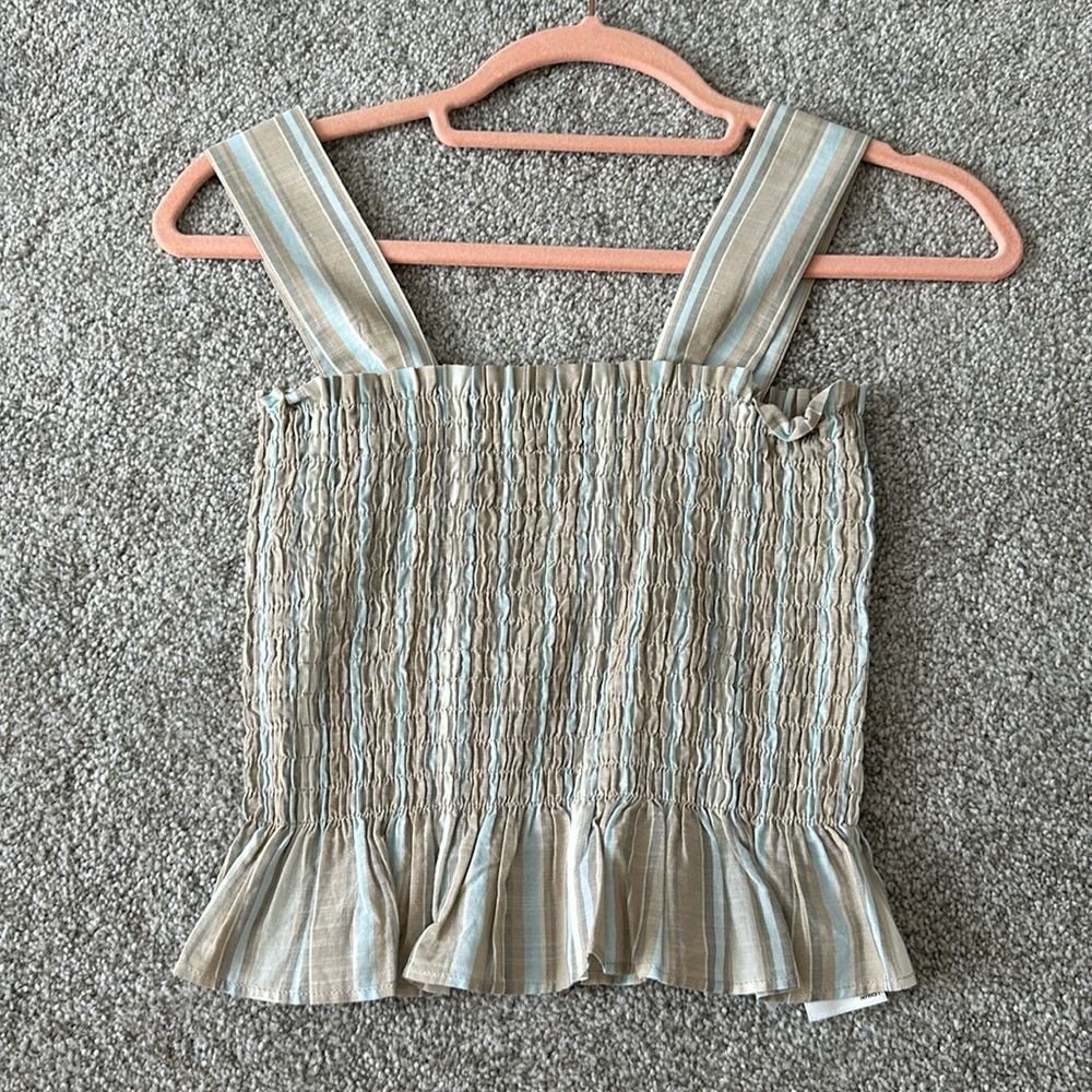 mango brand multicolored small tank top